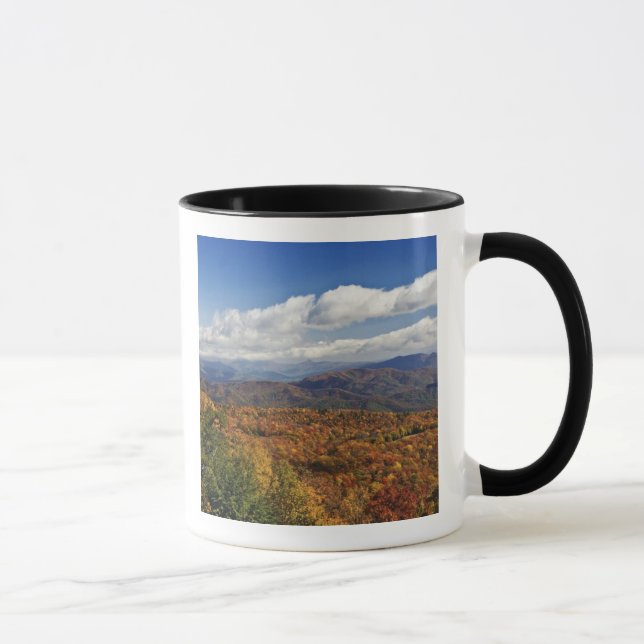 Autumn view of Southern Appalachian Mountains Mug (Right)