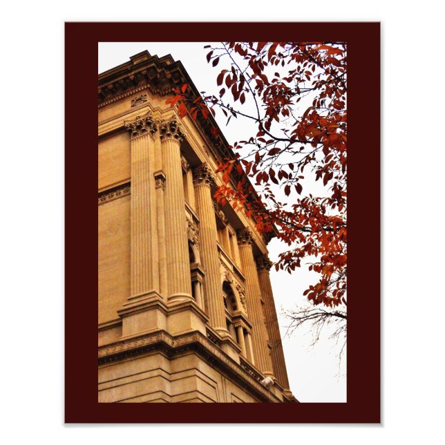Autumn View Photo Print (Front)