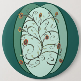 Autumn Vine 6 Cm Round Badge