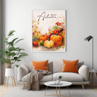 Autumn Wall Decor | Fall Canvass Art