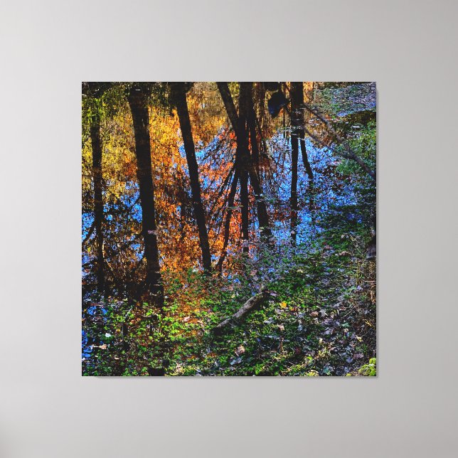 Autumn Waters Canvas Print (Front)