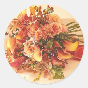 Autumn Wedding Envelope Seal Stickers