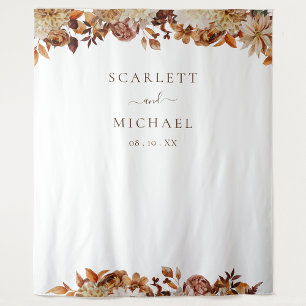 Autumn Wedding Tapestry