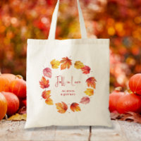 Autumn Wedding Welcome Fall in Love