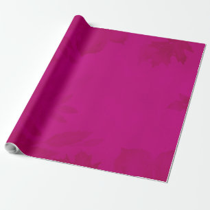 Autumn Whispers: Leaf-Adorned  Wrapping Paper