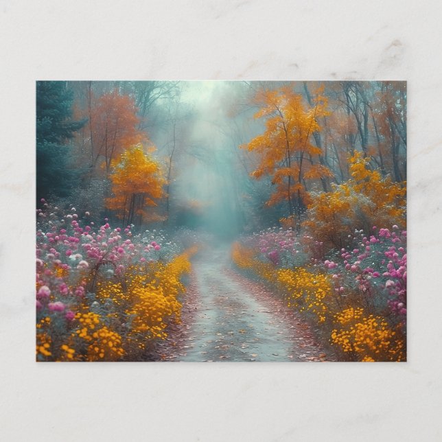 Autumn Whispers Postcard (Front)