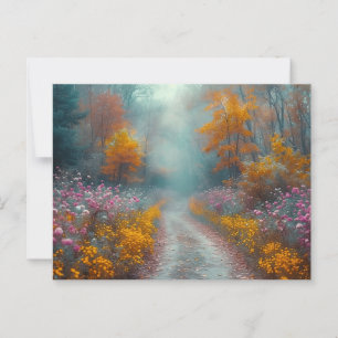 Autumn Whispers Postcard