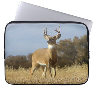 Autumn Whitetail Buck Laptop Sleeve