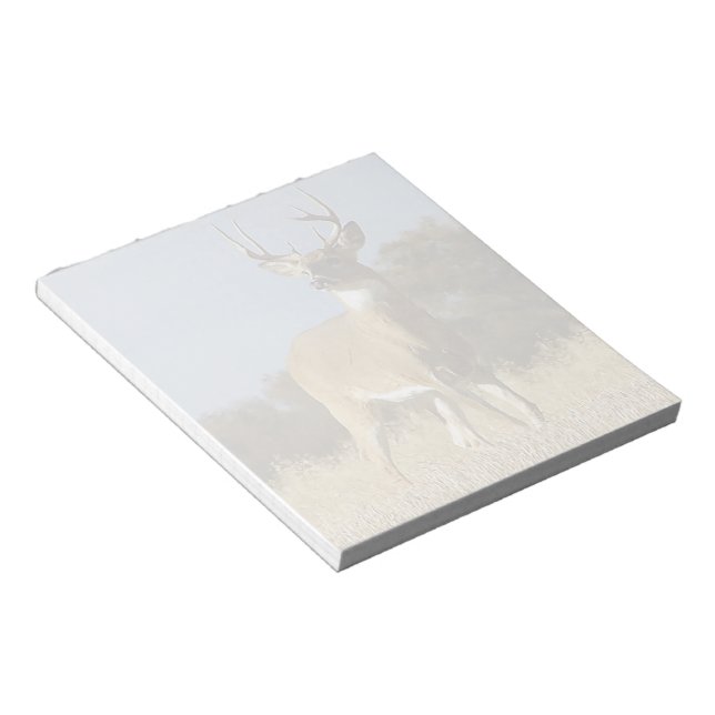 Autumn Whitetail Buck Notepad (Angled)