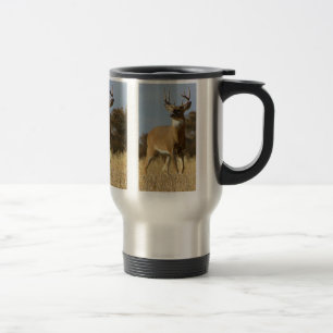 Autumn Whitetail Buck Travel Mug