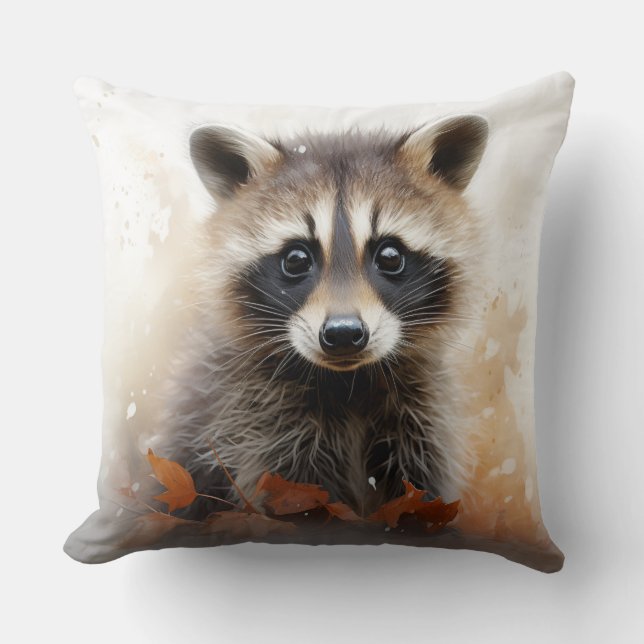 Autumn wildlife cushion (Front)