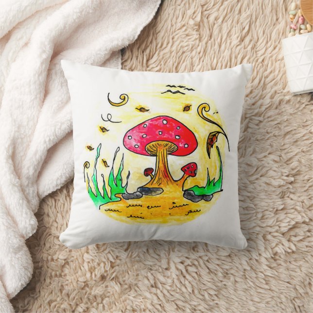 Autumn Wind (Autumn Treehouse Collection) Cushion (Blanket)