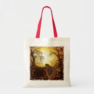Autumn Wind Whimsical Fantasy Tote Bag