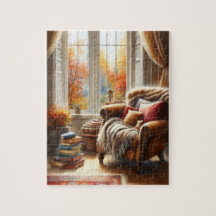 Autumn Window View Puzzle