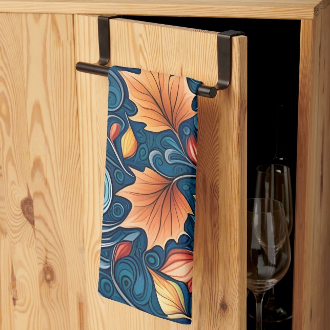 Autumn Winds  Tea Towel (Thirds Fold)