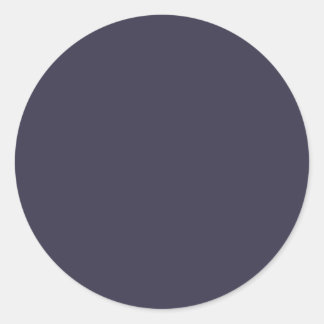 Autumn Winter Colour Eclipse Classic Round Sticker