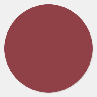 Autumn Winter Colour Red Dahlia Classic Round Sticker