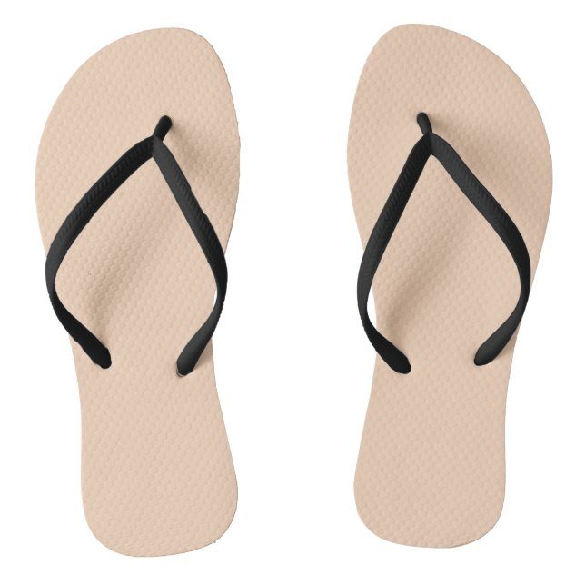 Autumn Winter Colour Tender Peach Jandals (Footbed)