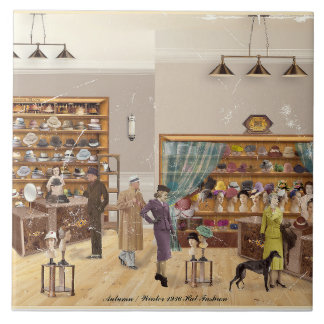 Autumn - Winter Fashion, 1934 Tile