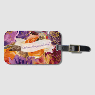 Autumn Winter Luggage Tag