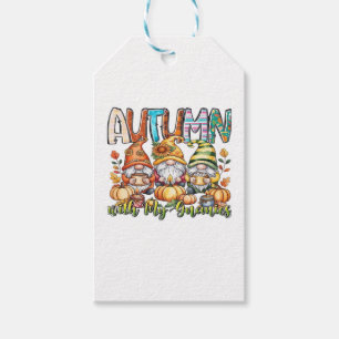 Autumn With My Gnomes Classic T-Shirt.png Gift Tags