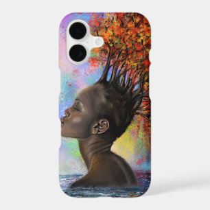 Autumn Woman iPhone Case