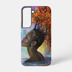 Autumn Woman Samsung Galaxy Case