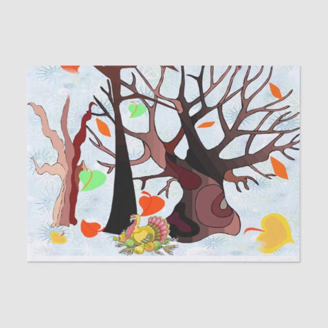 Autumn Wonderland - Tissue Paper (Front)