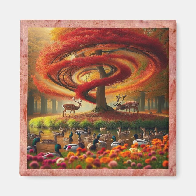 Autumn Wonders Magnet (Front)