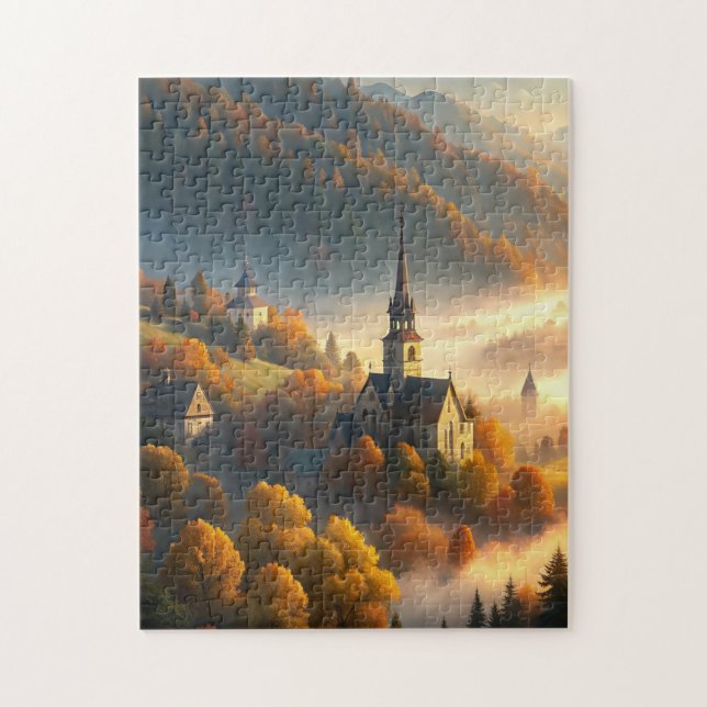 Autumn Woodland Puzzle (Vertical)