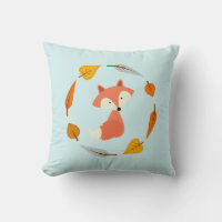 Autumn Wreath Baby Red Fox