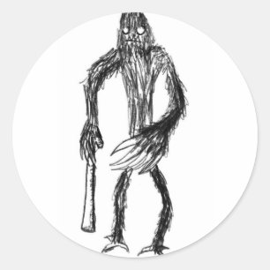 Autumn Years of Yeti Classic Round Sticker