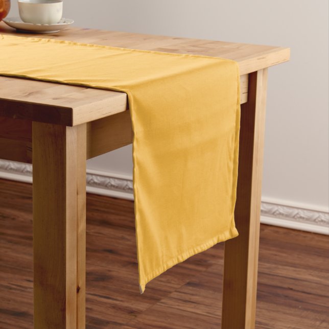 Autumn Yellow Long Table Runner (In Situ)