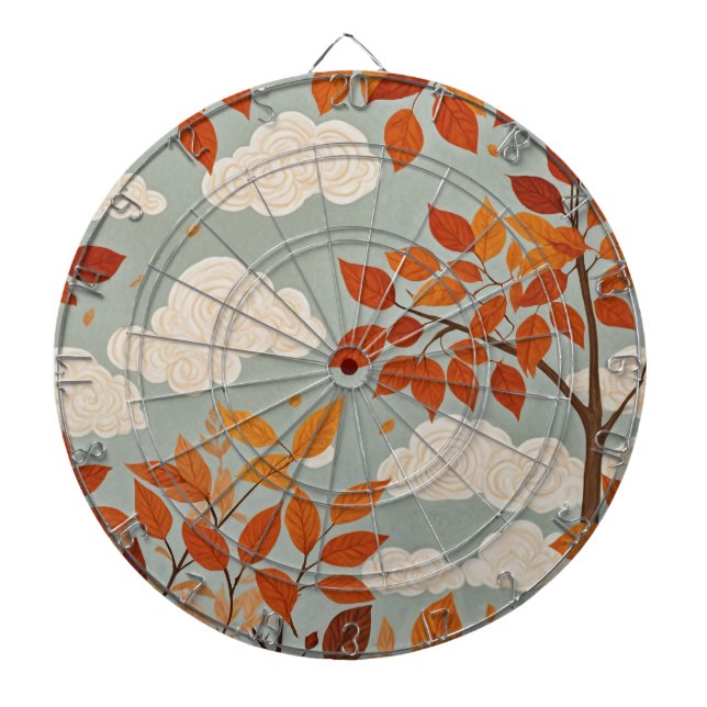 Autumnal Ascent Dartboard (Front)