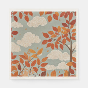 Autumnal Ascent Napkin