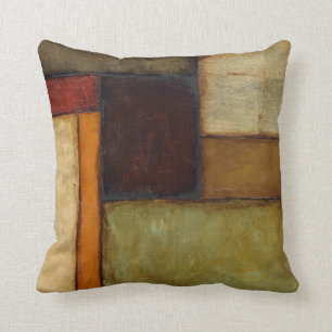 Autumnal Impressionist by Jennifer Goldberger Cushion