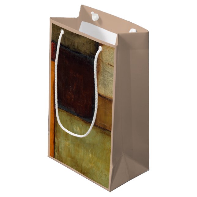 Autumnal Impressionist by Jennifer Goldberger Small Gift Bag (Front Angled)