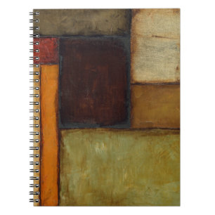Autumnal Impressionist by Jennifer Goldberger Spiral Notebook