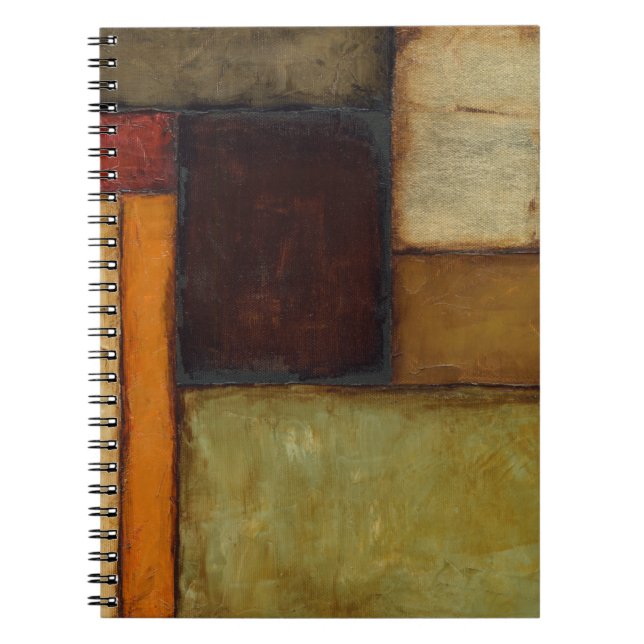 Autumnal Impressionist by Jennifer Goldberger Spiral Notebook (Front)