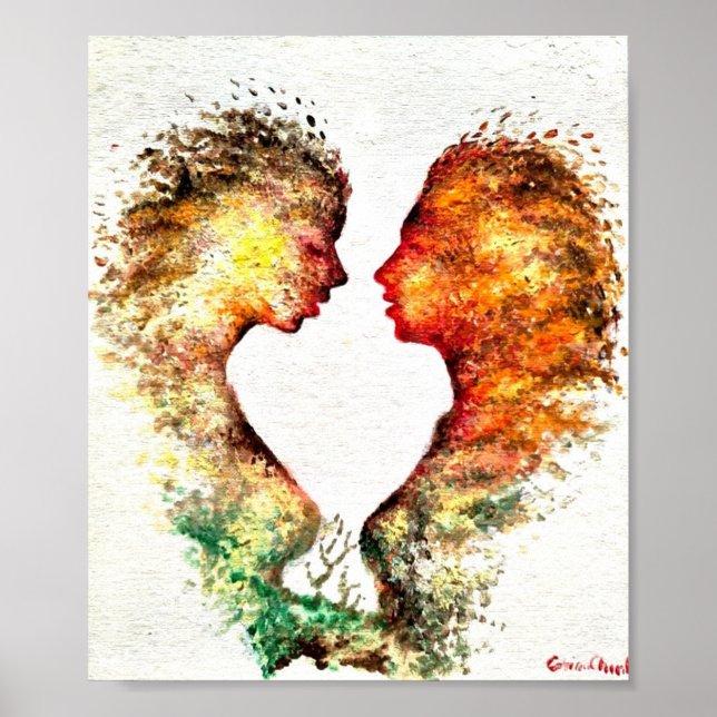 Autumnal love story poster (Front)