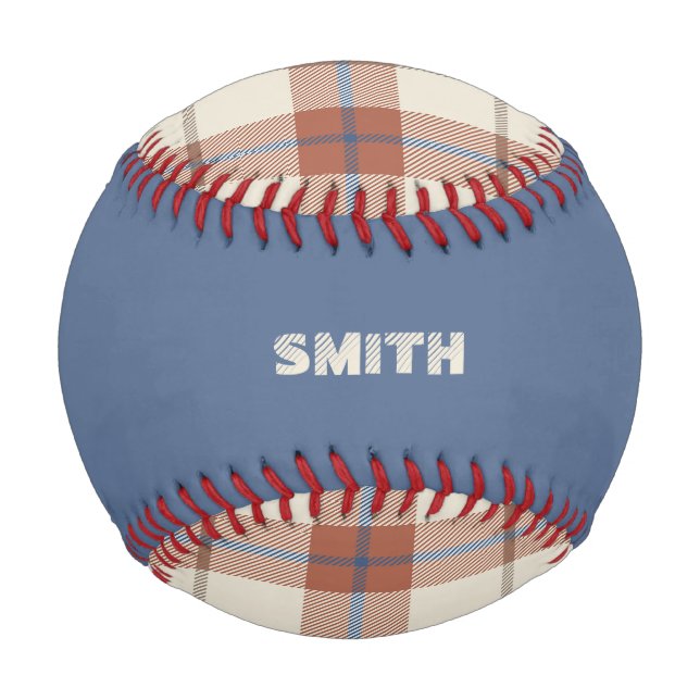 Autumnal Plaid Baseball (Back)