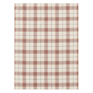 Autumnal Plaid Tablecloth
