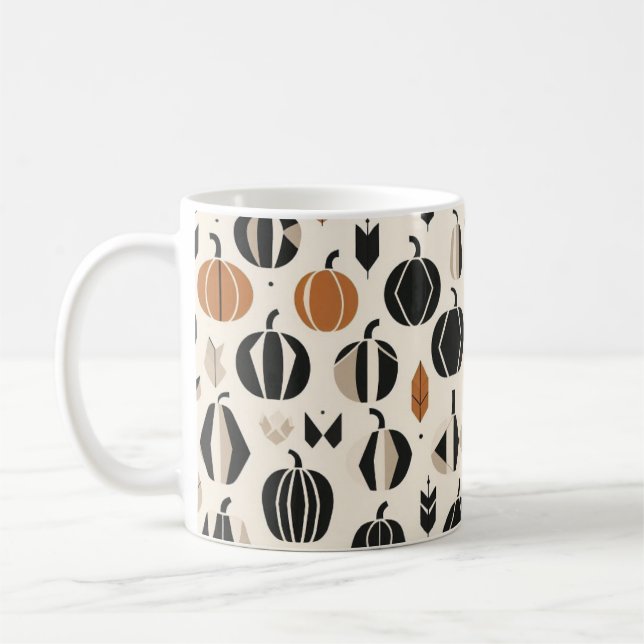 Autumnal Pumpkins Mug (Left)