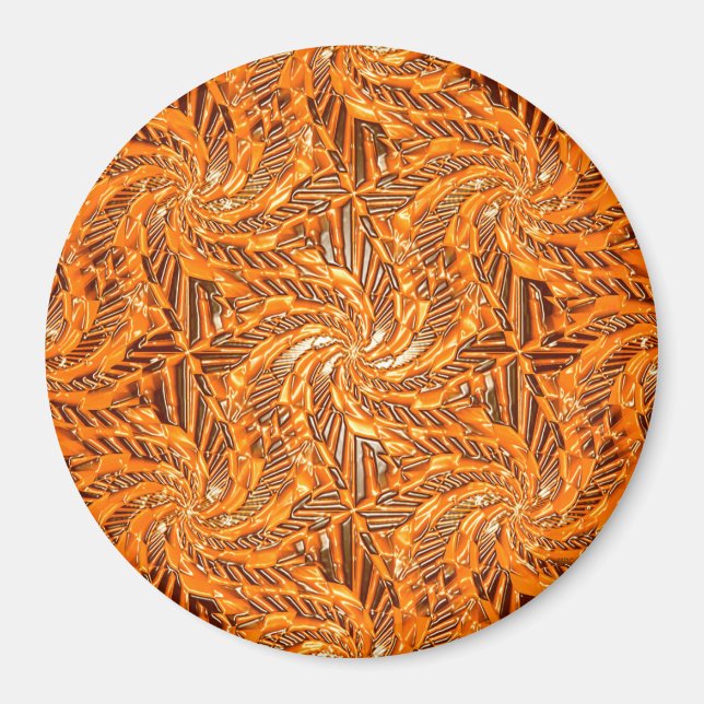 Autumnal shiny lace.. magnet (Front)
