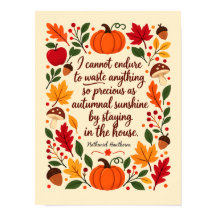 Autumnal Sunshine Quote