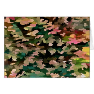 Autumnal Tones Camouflage Pattern
