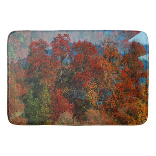 Autumnal trees.... bath mat
