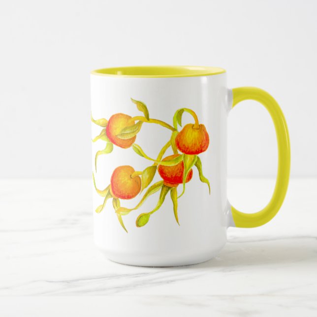 Autumn's Arrival on a Large Combo Mug (R) (Right)