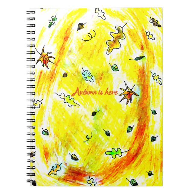 Autumn's Breath (Autumn Treehouse Collection) Notebook (Front)
