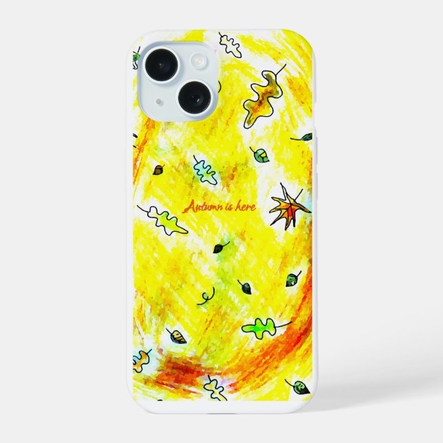 Autumn's Breath iPhone 15 Case (Back)